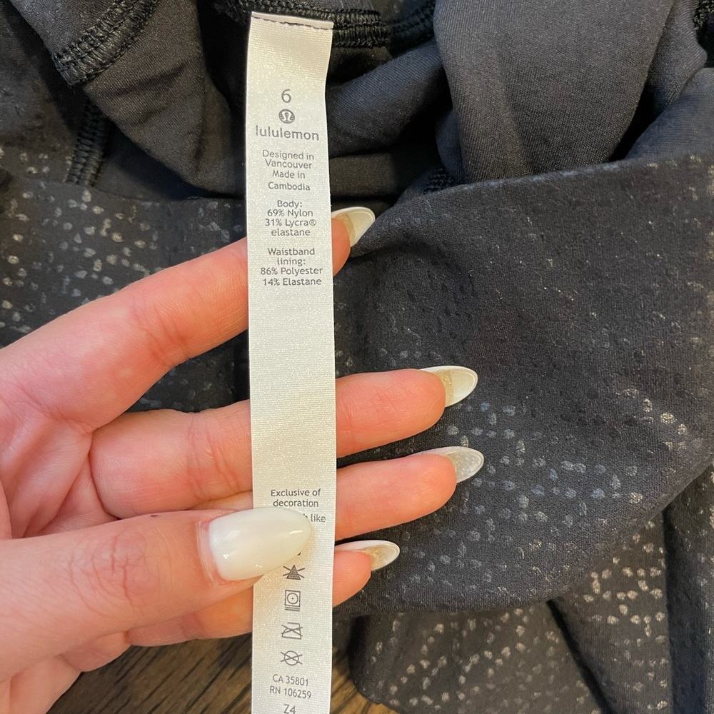 Lululemon high rise 25” tight